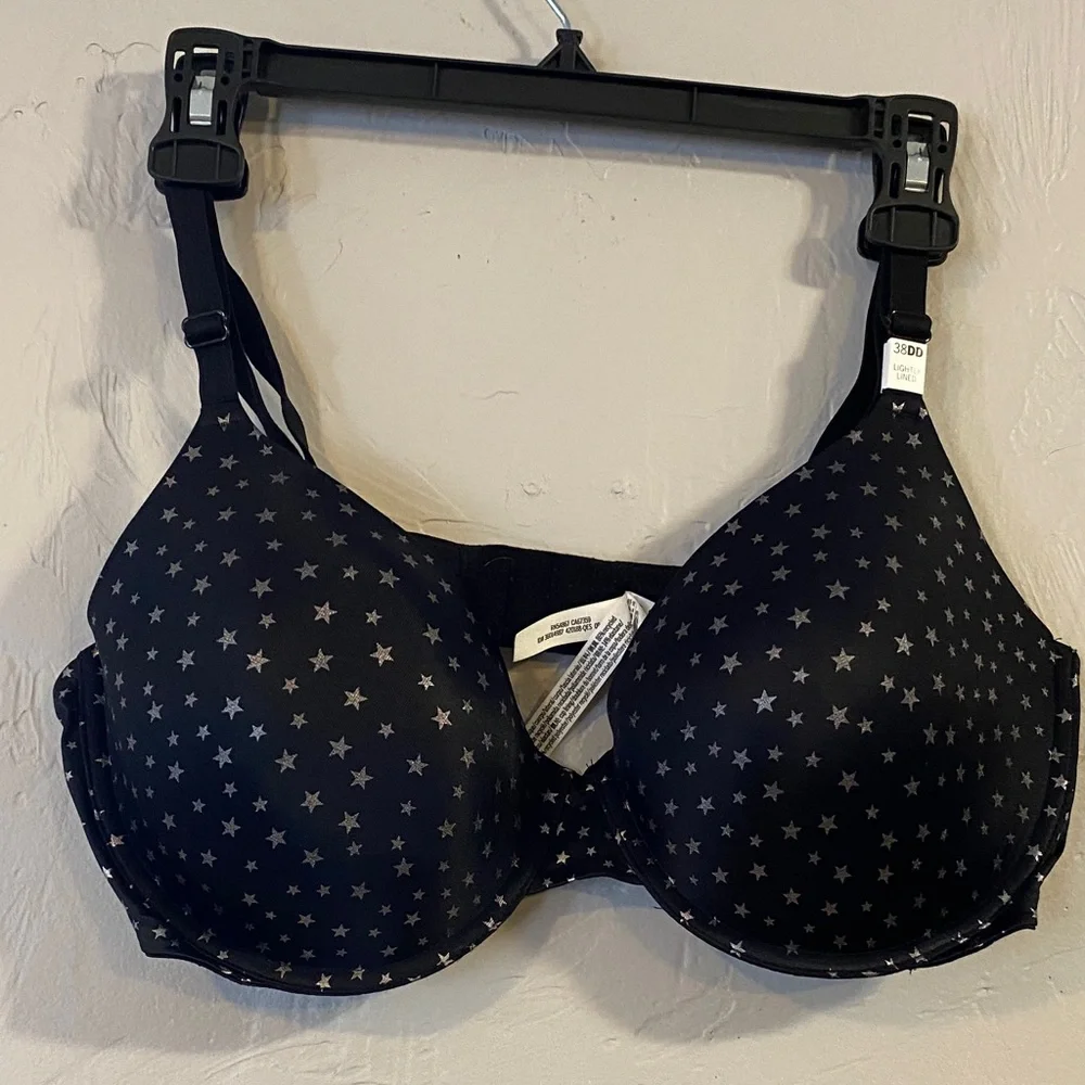 Victoria secret 38DD T-shirt bras lightly lined changeable back straps - Picture 6 of 8